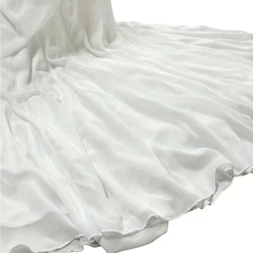 Luxe elegant off shoulder party formal wedding evening dress - Picture 4 of 6